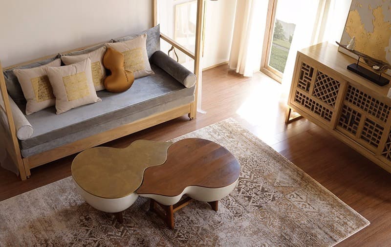 实木小茶几简约现代创意茶几简约个性客厅艺术现代风格(铜皮面款) - 详情图 10