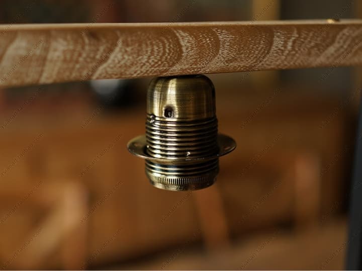 中式台灯手绘丝灯饰极美家具新现代中式布艺书房台灯 - 详情图 8