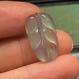 冰晴翡翠树叶 - 5