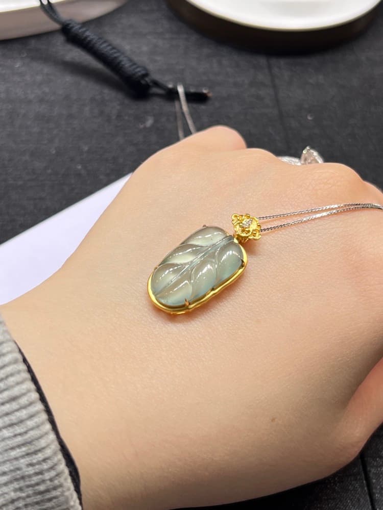 冰晴翡翠树叶 - 详情图 2