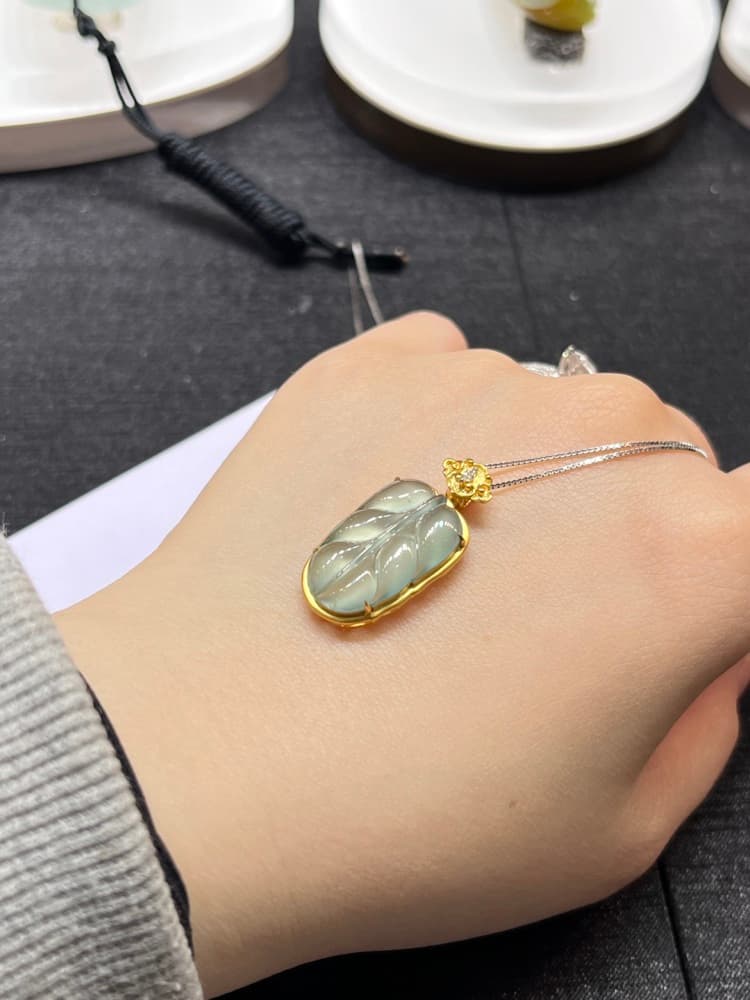 冰晴翡翠树叶 - 详情图 3