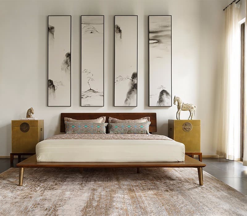 角几沙发边几床头柜黄金铜胡桃木简约客厅边几小茶几 - 详情图 4