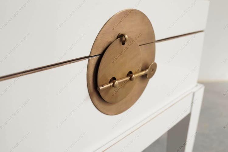 沙发边几中式贵妃箱(新款白) - 详情图 4