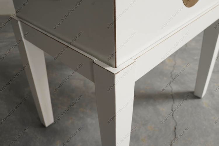 沙发边几中式贵妃箱(新款白) - 详情图 6