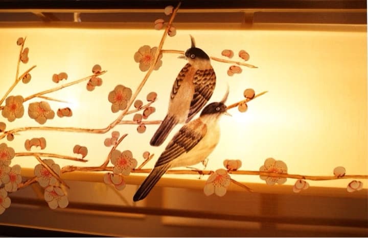 新中式手绘吊灯客厅灯120cm款 - 详情图 4