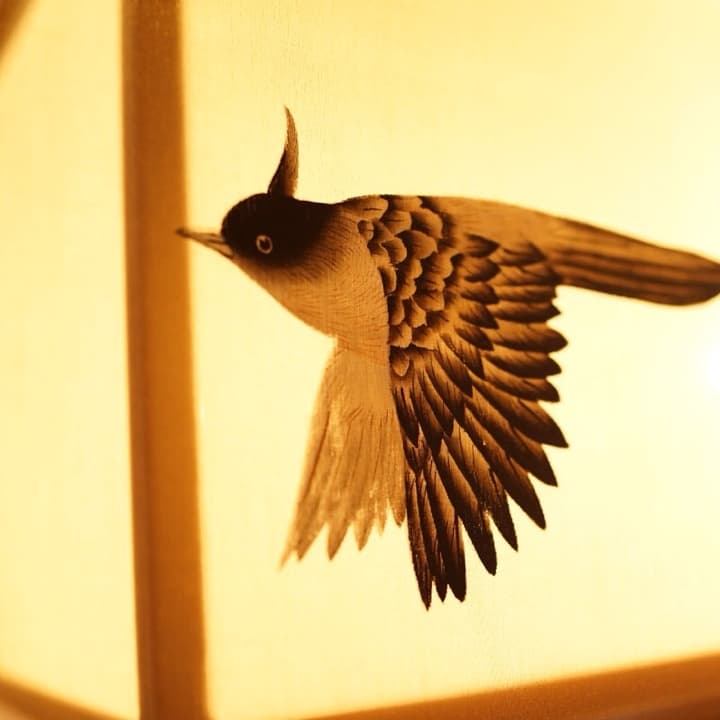 新中式手绘吊灯客厅灯120cm款 - 详情图 2