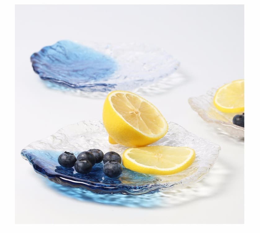 清露冰露玻璃壶承 杯垫 小果盘 - 详情图 7