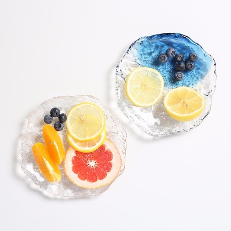 清露冰露玻璃壶承 杯垫 小果盘 - 详情图 2