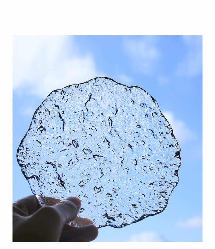 清露冰露玻璃壶承 杯垫 小果盘 - 详情图 8